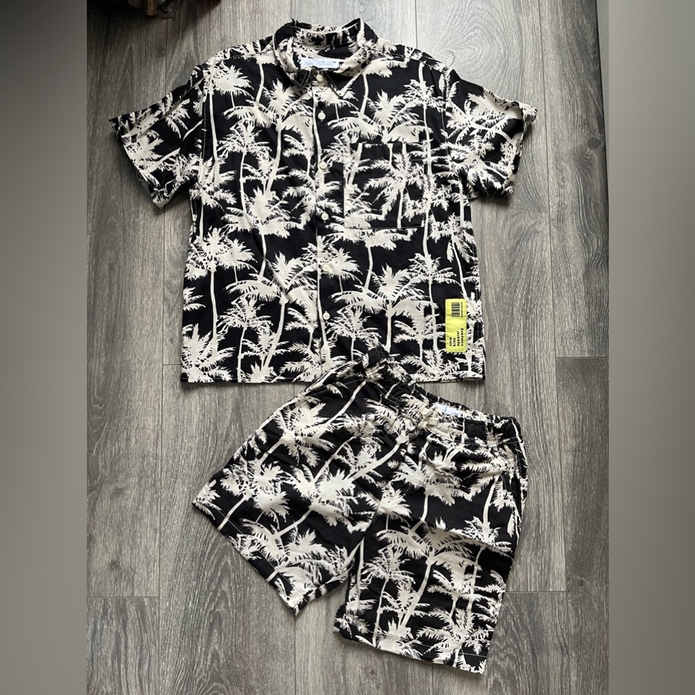 Zara boy short set